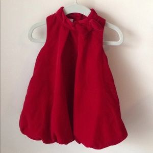Red Velvet Dress